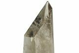 Smoky Quartz Crystal on Metal Stand - Brazil #209542-5